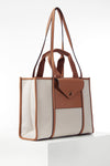 Giselle Camel Laptop Tote