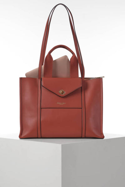 Giselle Paprika Laptop Tote