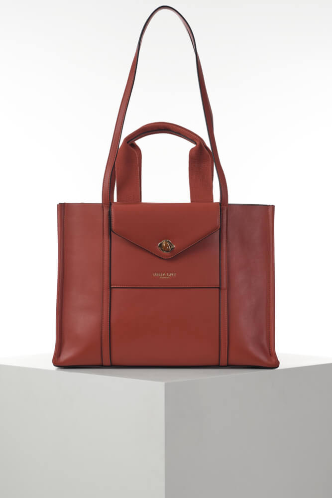 Giselle Paprika Laptop Tote