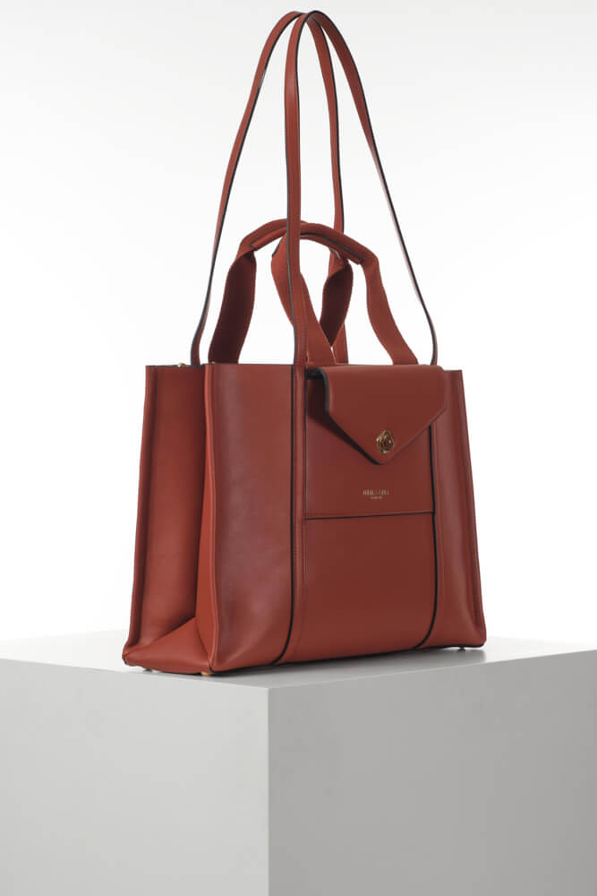 Giselle Paprika Laptop Tote