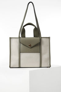 Giselle Sage Laptop Tote