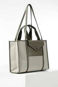 Giselle Sage Laptop Tote