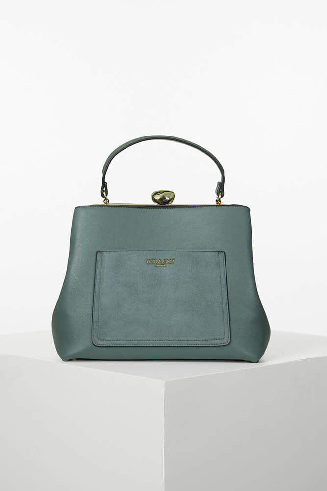 Sea green bag sale