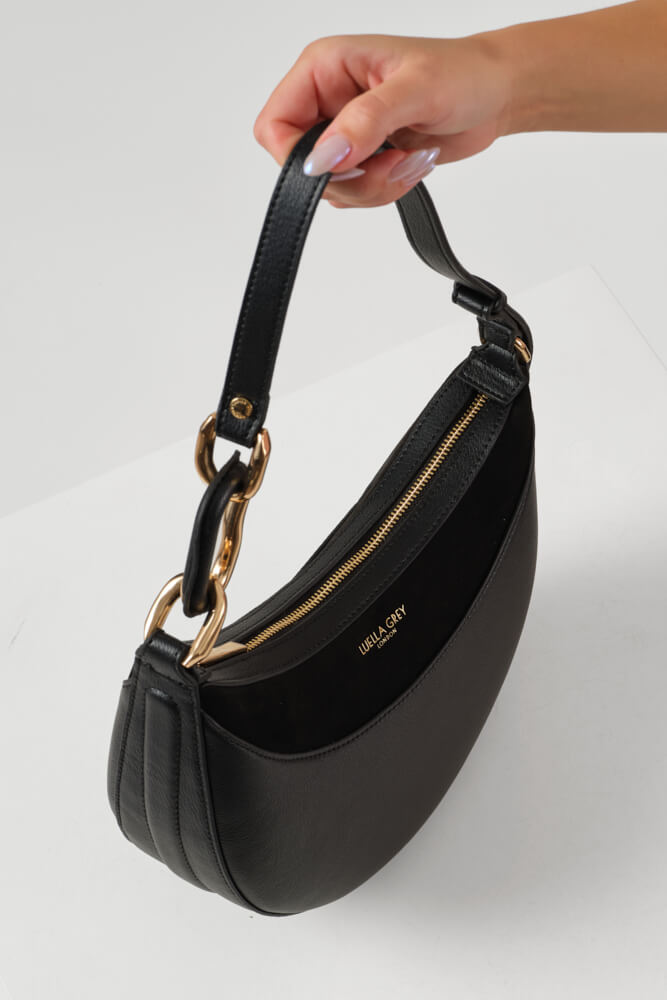 Hester Black Shoulder Bag