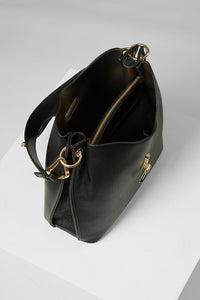 Lottie Black Hobo Tote