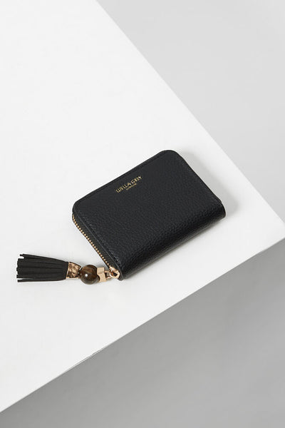 Maeve Black Small Tassel Purse