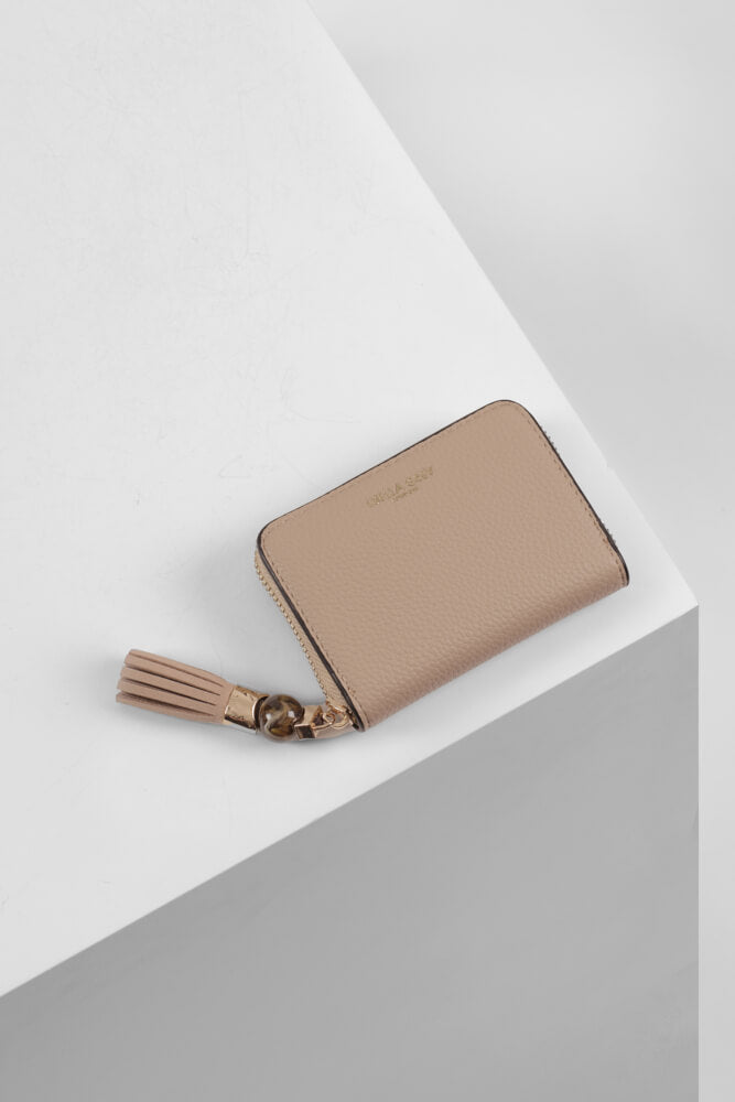 Maeve Mushroom Small Tassel Purse