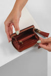 Maeve Paprika Small Tassel Purse