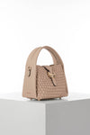 Maggie Mushroom Weave Crossbody