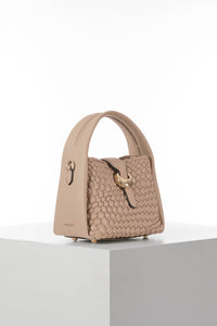 Maggie Mushroom Weave Crossbody