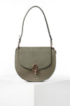 Mildred Sage Saddle Crossbody