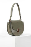 Mildred Sage Saddle Crossbody