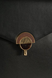 Olive Black Laptop Bag