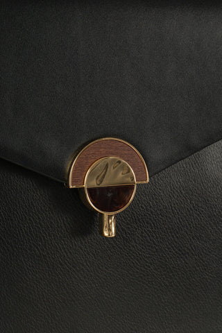 Olive Black Laptop Bag