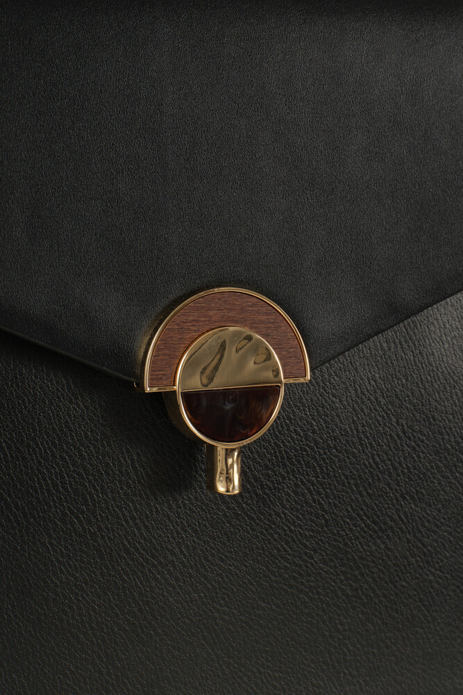 Olive Black Laptop Bag
