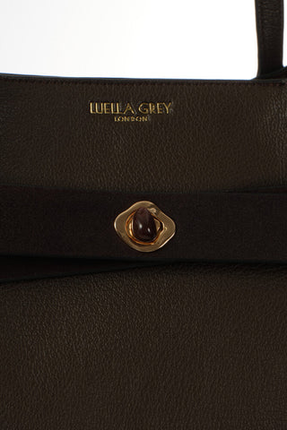 Oriana Chocolate Laptop Tote