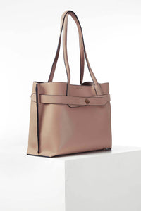 Oriana Mocha Laptop Tote