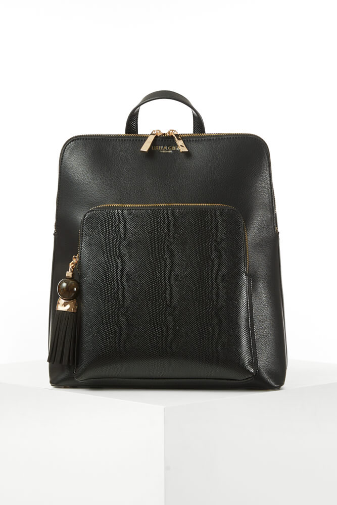 Philly Black Laptop Backpack