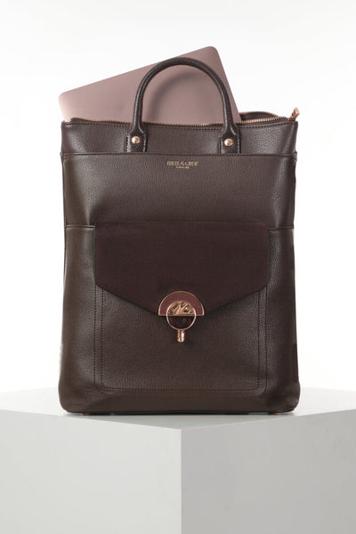 Sally Chocolate Laptop Backpack