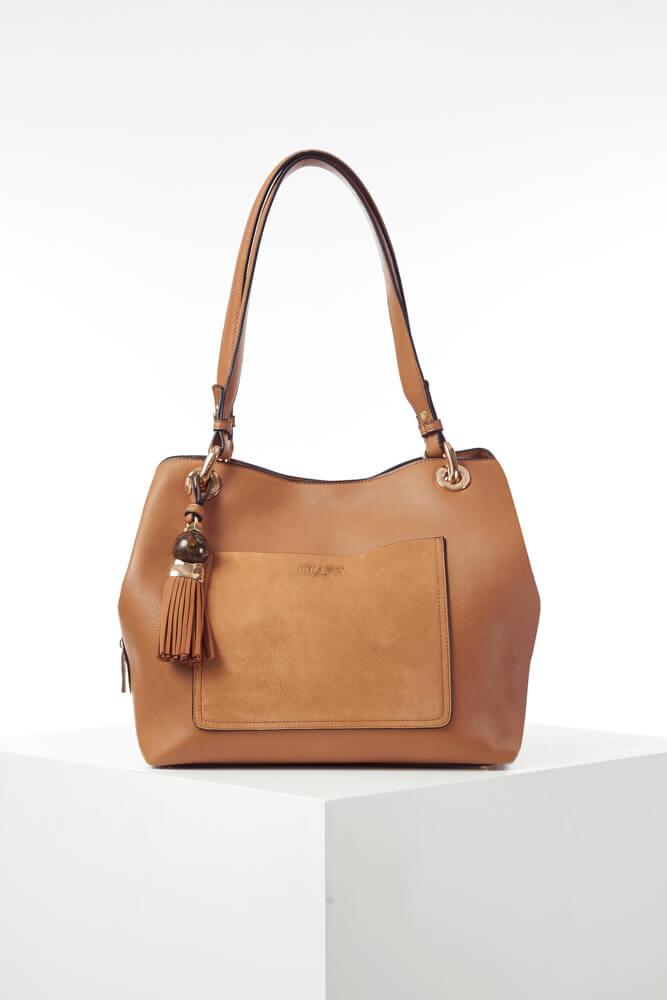 Sienna Camel Hobo Tote