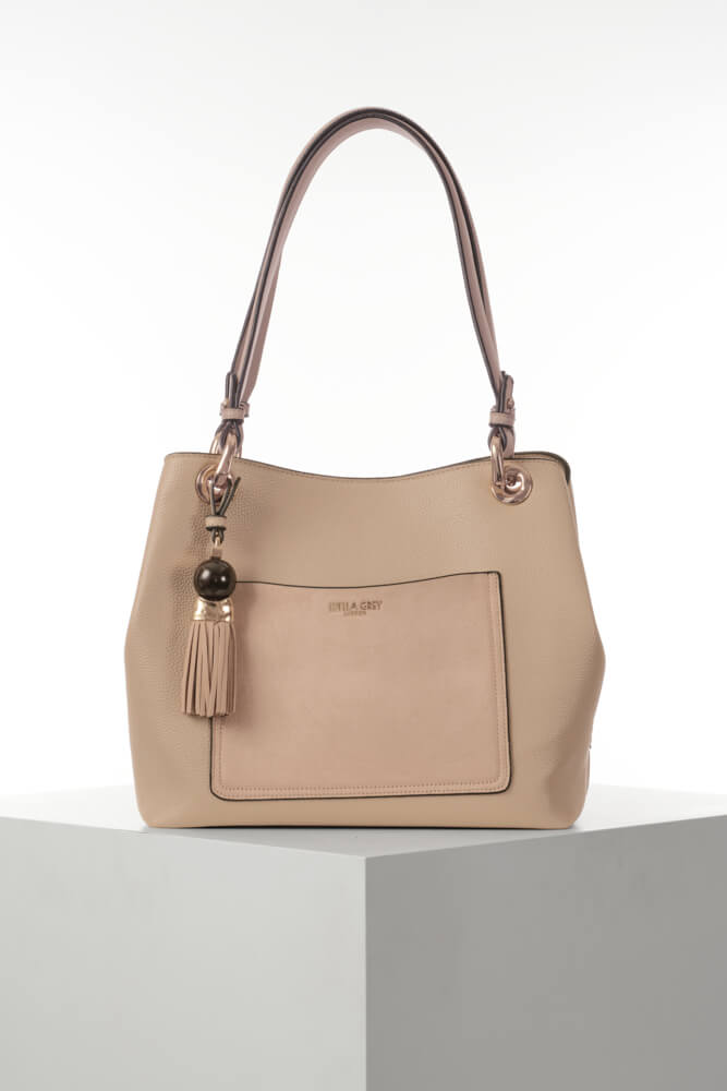 Sienna Mushroom Hobo Tote