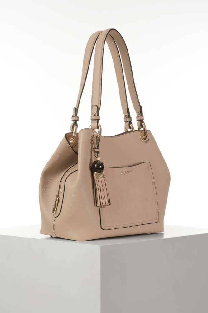 Sienna Mushroom Hobo Tote