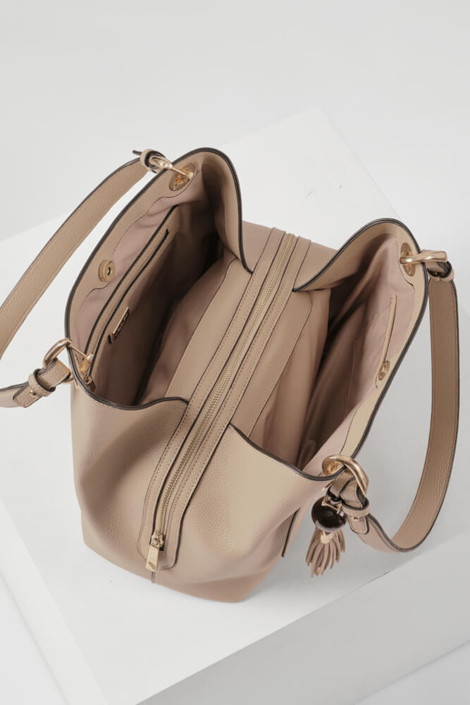 Sienna Mushroom Hobo Tote