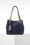 Sienna Navy Hobo Tote