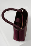 Simone Cherry Woven Handle Hobo