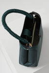 Simone Peacock Woven Handle Hobo