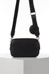 Siobhan Black Camera Crossbody
