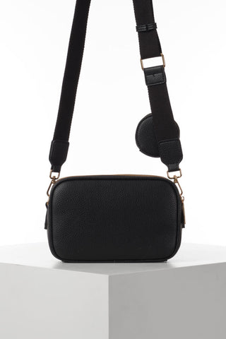 Siobhan Black Camera Crossbody