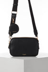 Siobhan Black Camera Crossbody