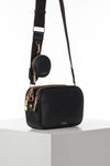 Siobhan Black Camera Crossbody