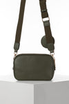 Siobhan Khaki Camera Crossbody