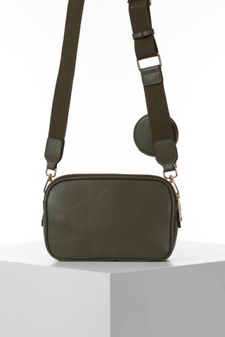 Siobhan Khaki Camera Crossbody