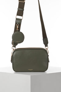 Siobhan Khaki Camera Crossbody