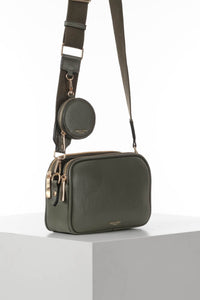 Siobhan Khaki Camera Crossbody