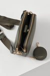 Siobhan Khaki Camera Crossbody