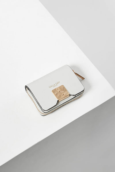 Sylvie White Small Purse