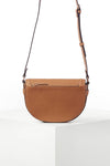 Tara Camel Saddle Crossbody