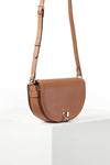 Tara Camel Saddle Crossbody