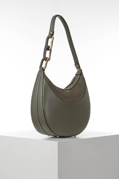 Thelma Khaki Scoop Hobo