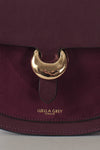 Venetia Cherry Saddle Crossbody