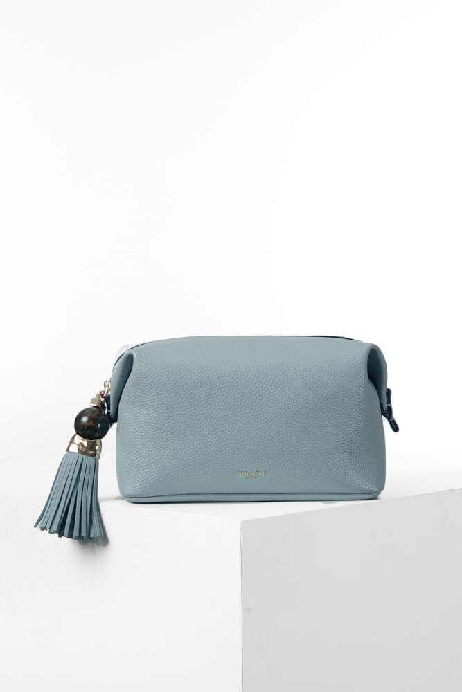 Virginia Powder Blue Toiletry Bag