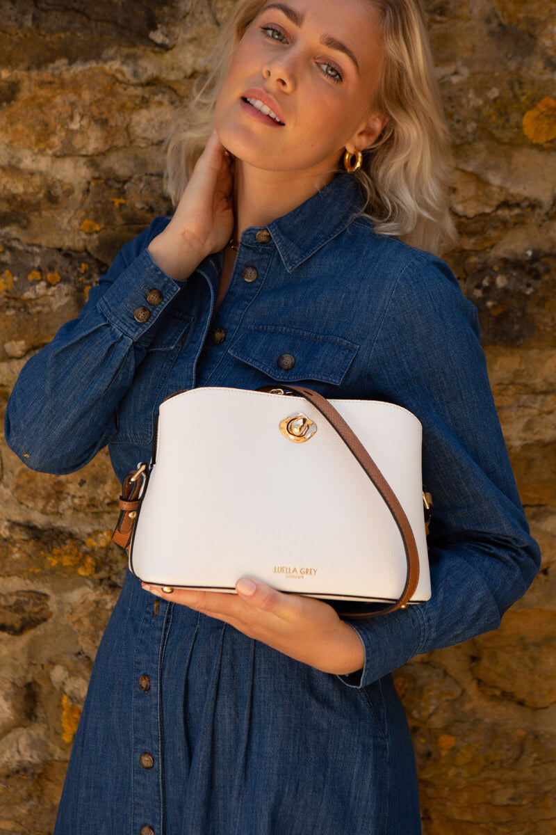 Luxury Handbags Luella Grey London