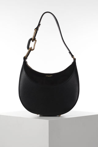 Thelma Black Scoop Hobo