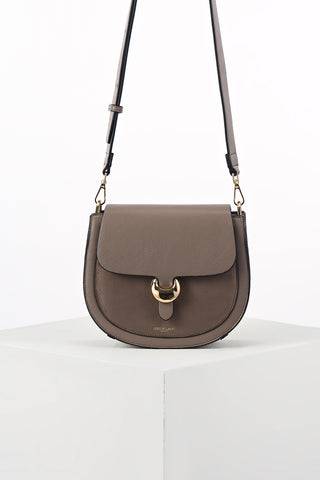 Venetia Peat Saddle Crossbody