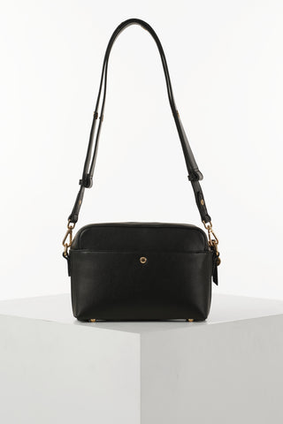 Sian Black Camera Crossbody