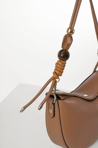 Cora Camel Saddle Crossbody
